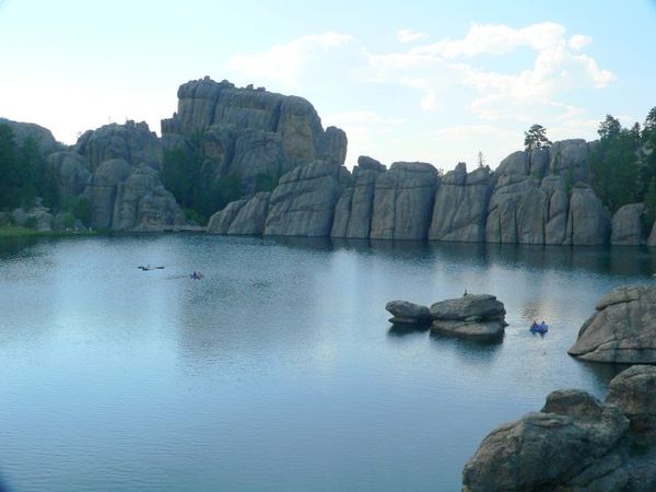 Sylvan Lake, Custer State Park, SD. Makes you want to be there