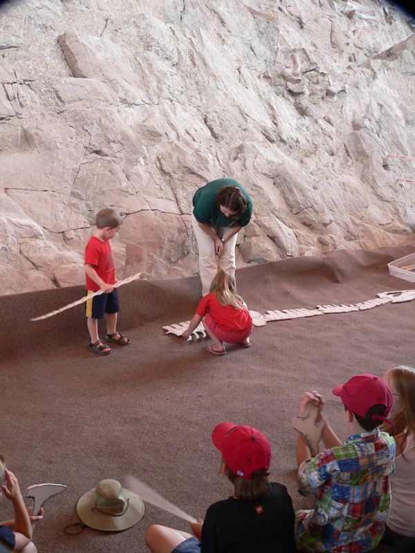 John about to place his piece