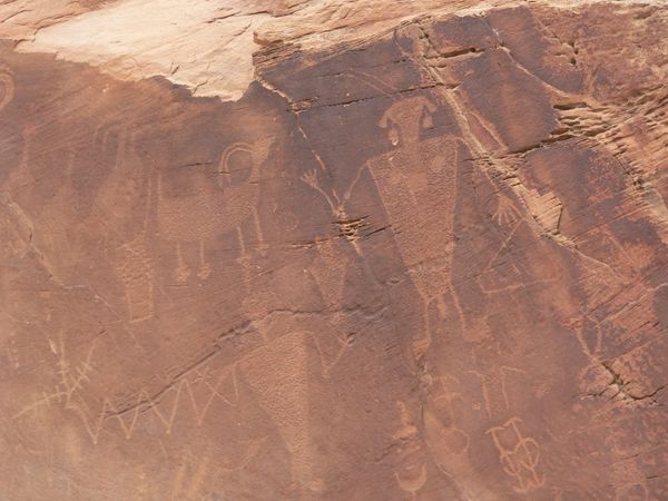 Petroglyphs (no, we didn't find them first)