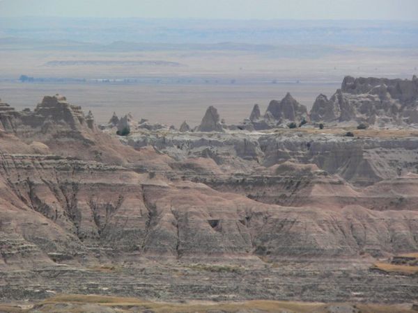 The Badlands: beauty by erosion